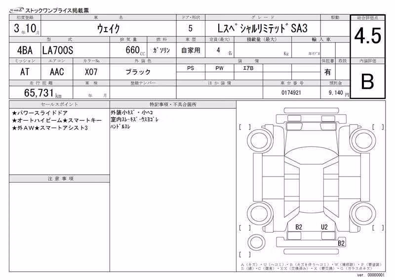 DAIHATSU WAKE