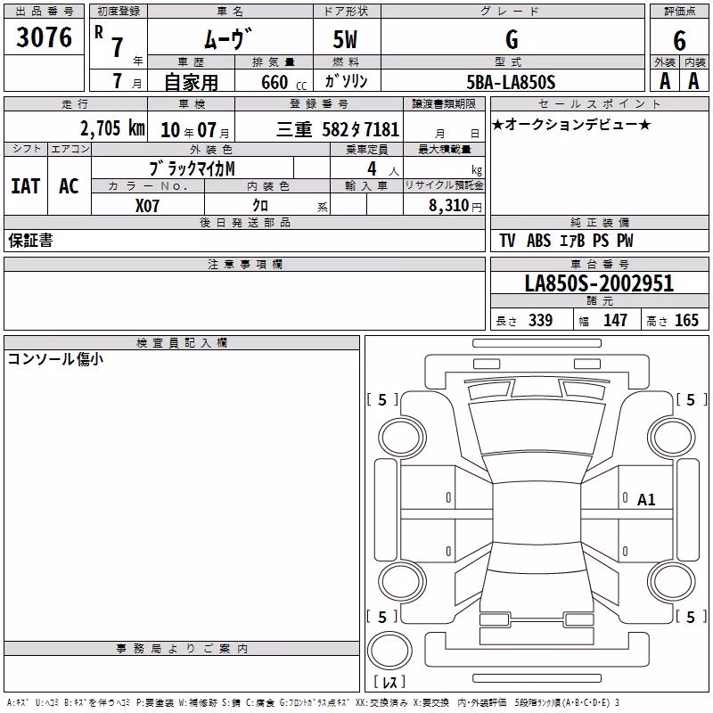 DAIHATSU MOVE