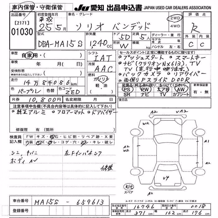 SUZUKI SOLIO