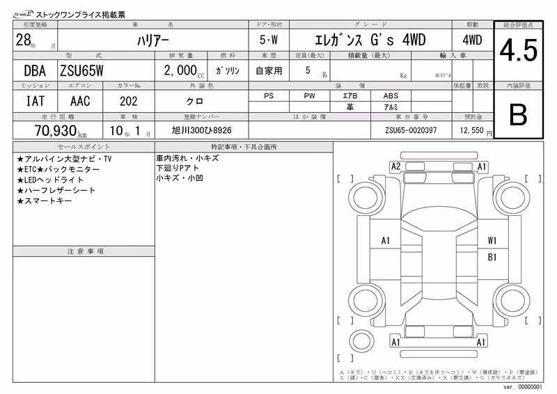 TOYOTA HARRIER