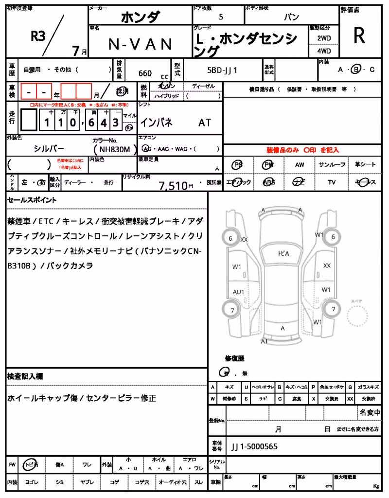 HONDA N-VAN