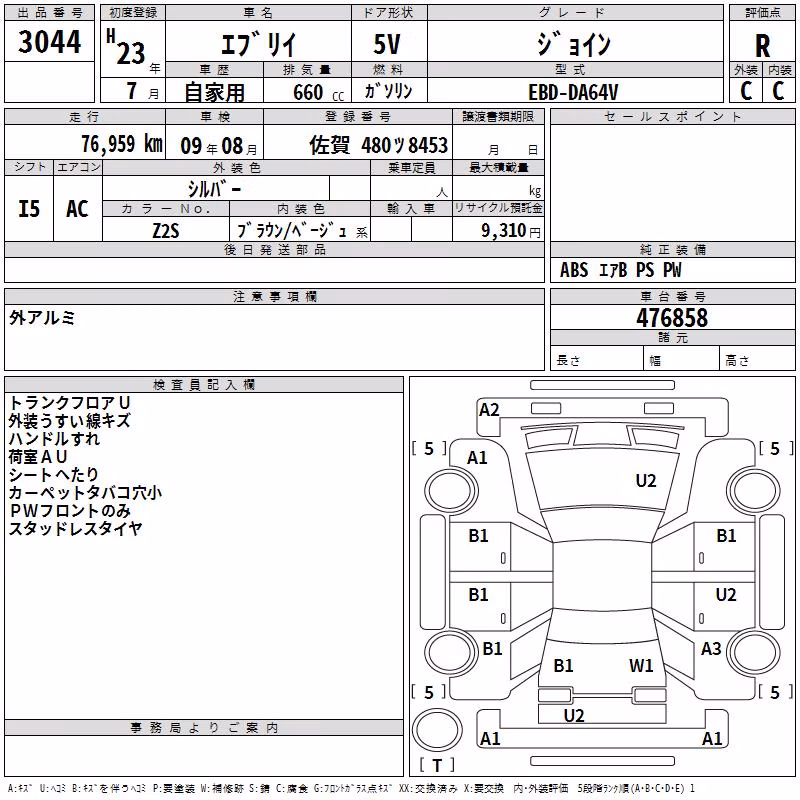 SUZUKI EVERY