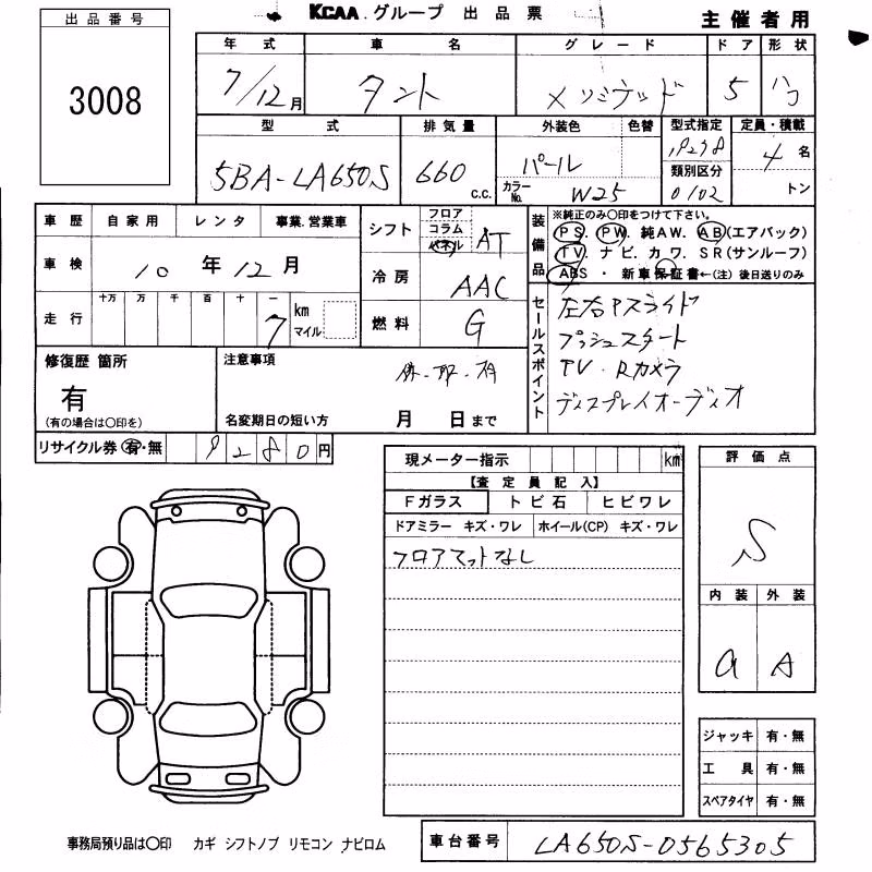 DAIHATSU TANTO