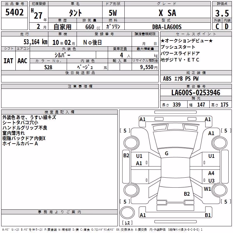 DAIHATSU TANTO