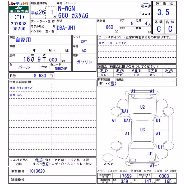 HONDA N-WGN