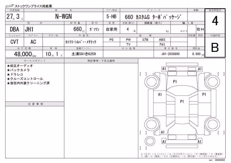 HONDA N-WGN