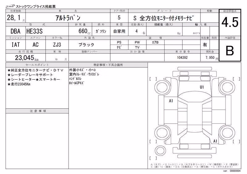 SUZUKI ALTO LAPIN