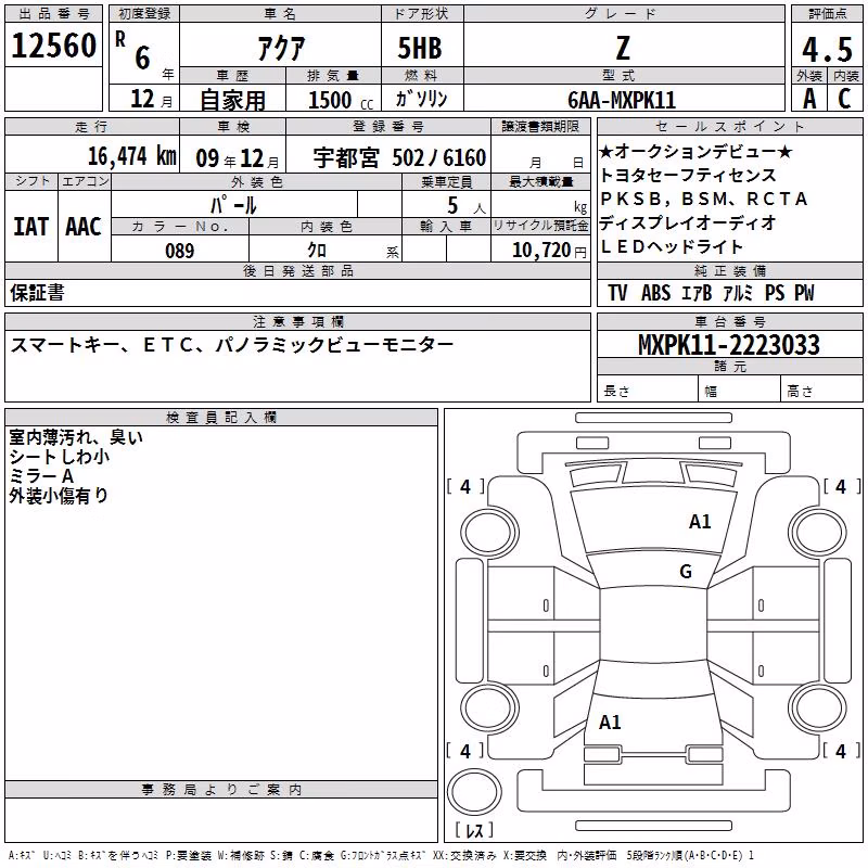 TOYOTA AQUA