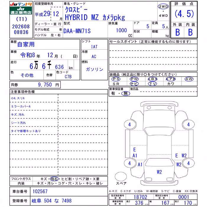 SUZUKI XBEE