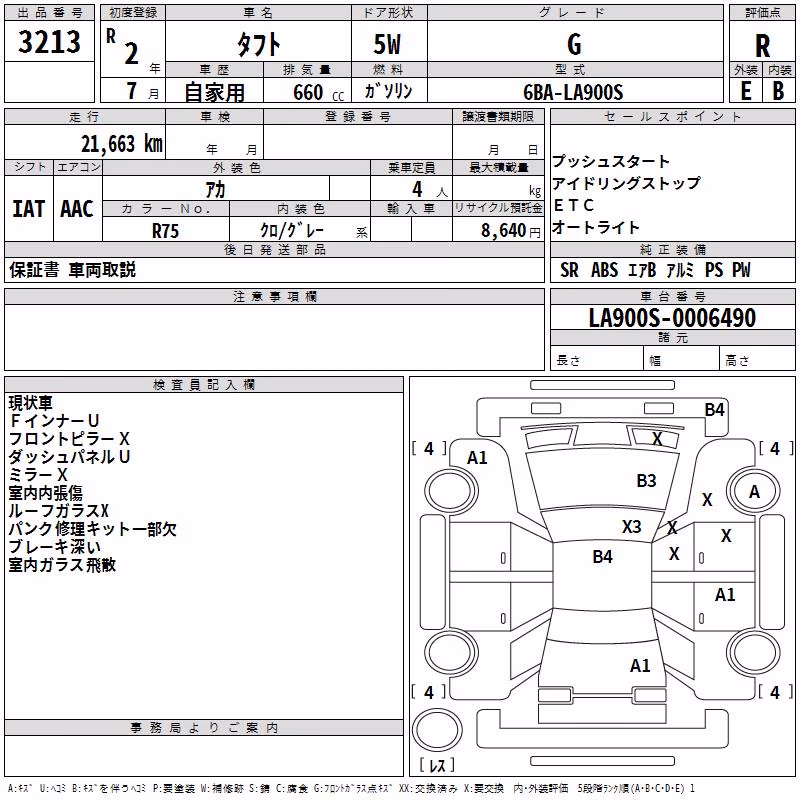 DAIHATSU TAFT