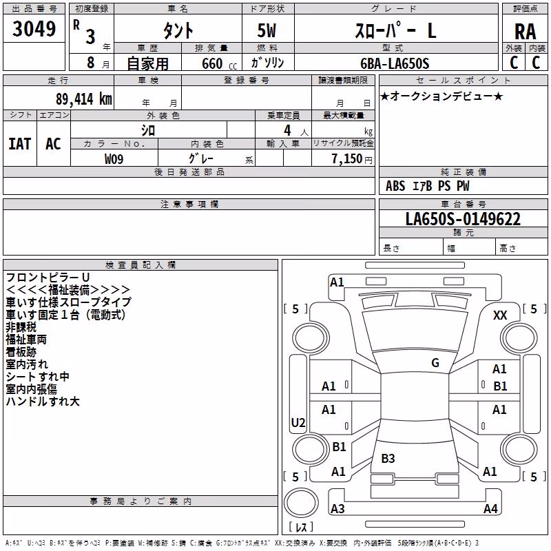 DAIHATSU TANTO