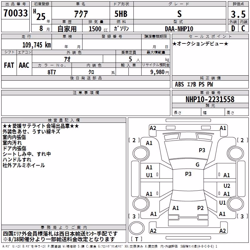 TOYOTA AQUA