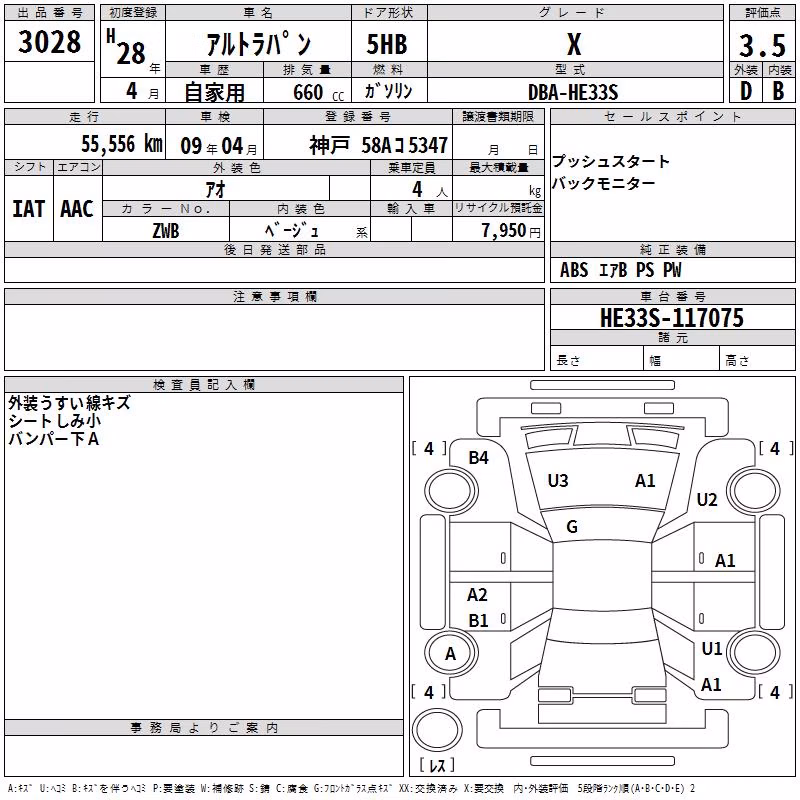 SUZUKI ALTO LAPIN