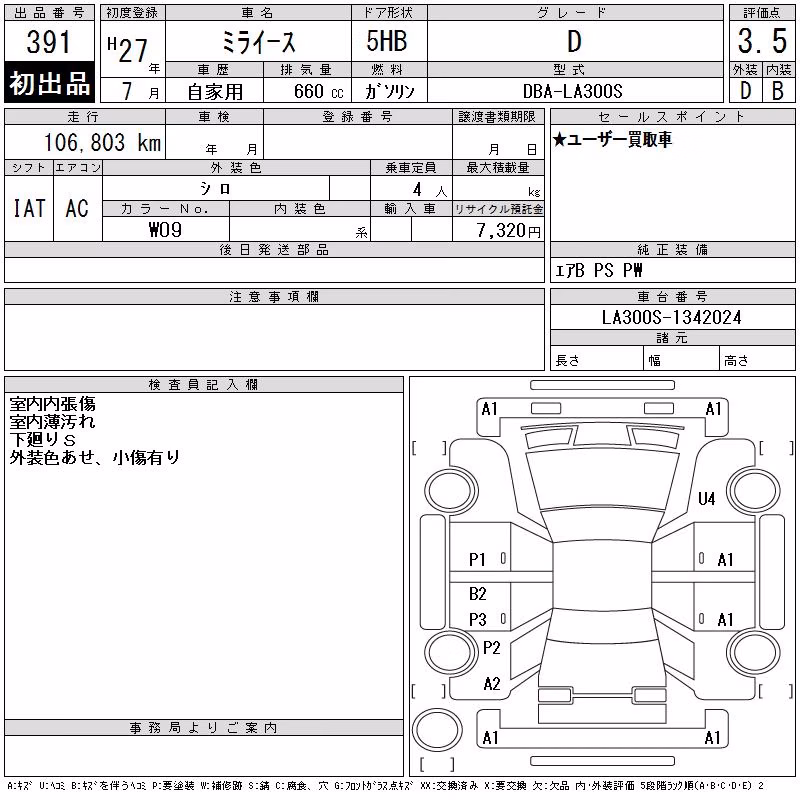 DAIHATSU MIRA E:S
