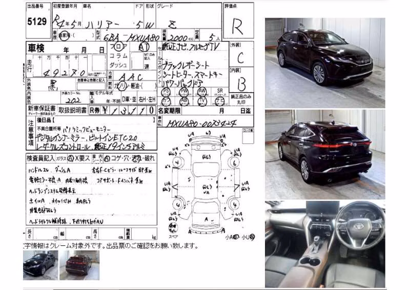 TOYOTA HARRIER