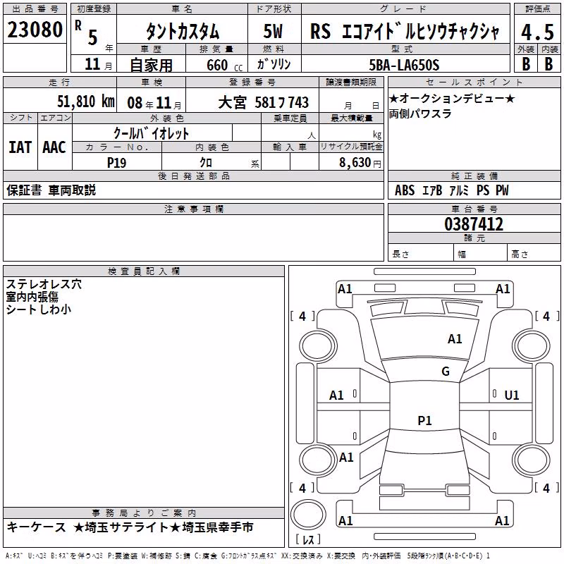 DAIHATSU TANTO