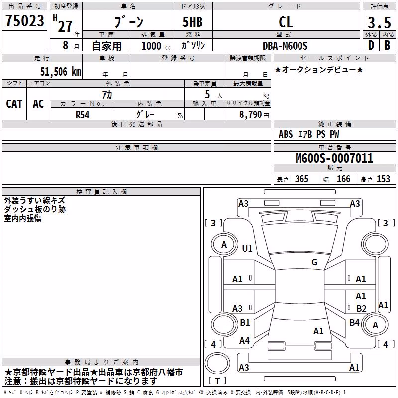DAIHATSU BOON