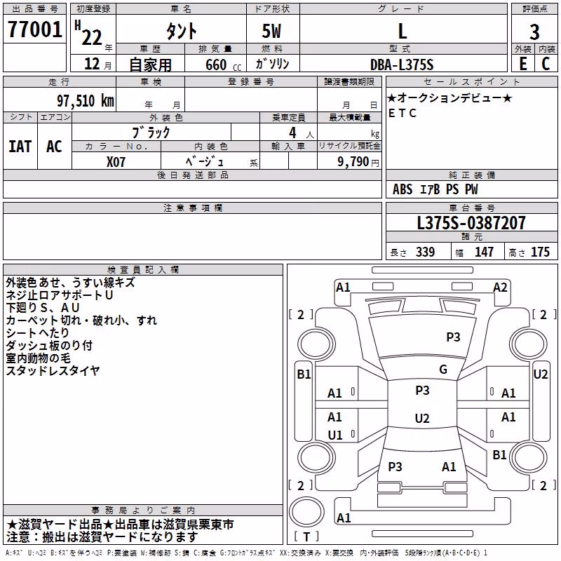 DAIHATSU TANTO