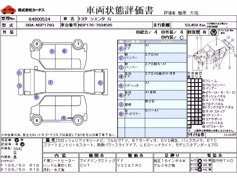 TOYOTA SIENTA
