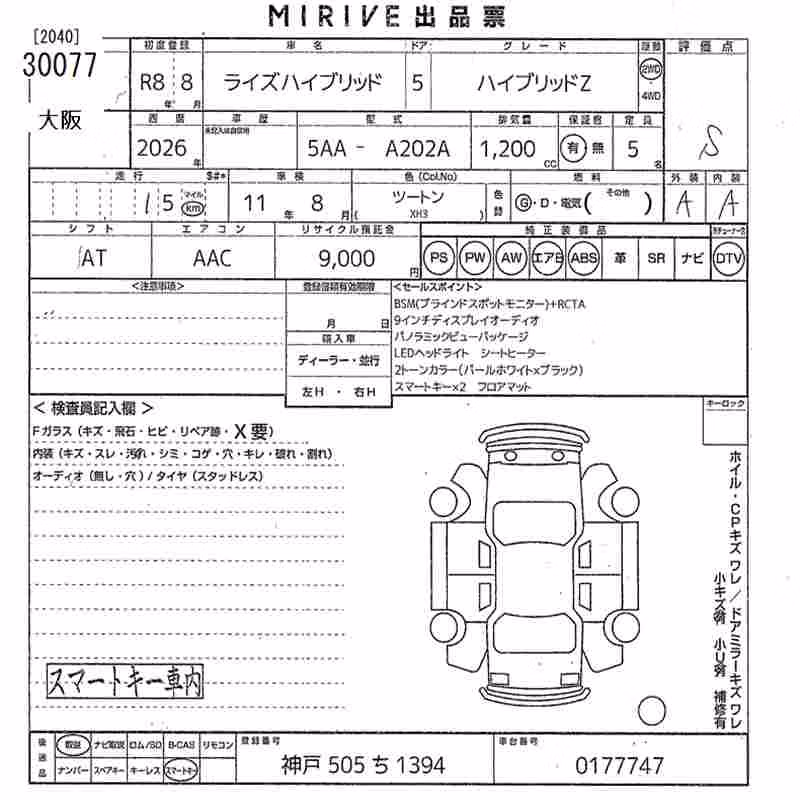 TOYOTA RAIZE