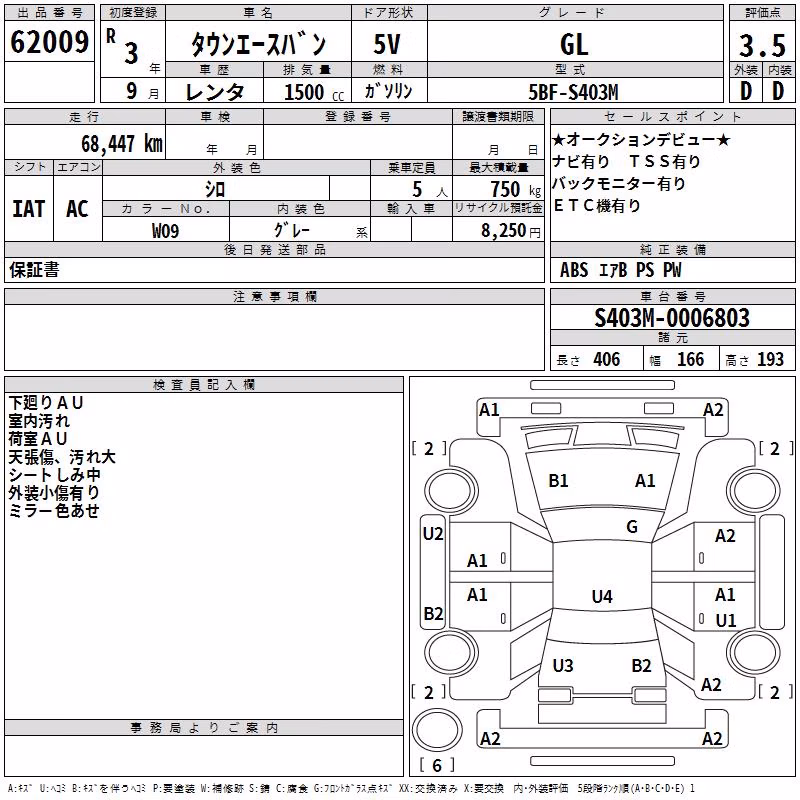 TOYOTA TOWN ACE