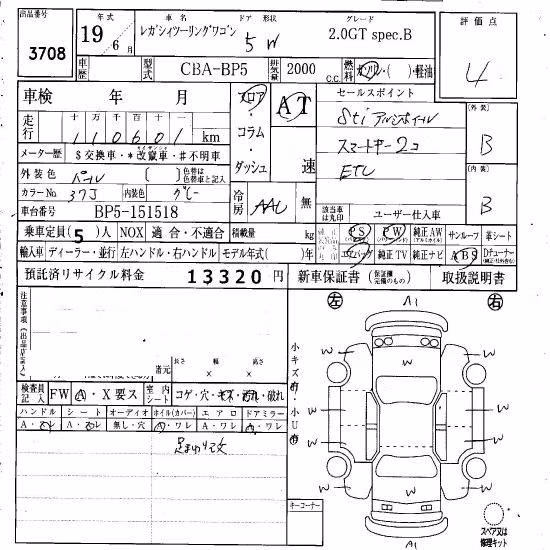 SUBARU LEGACY