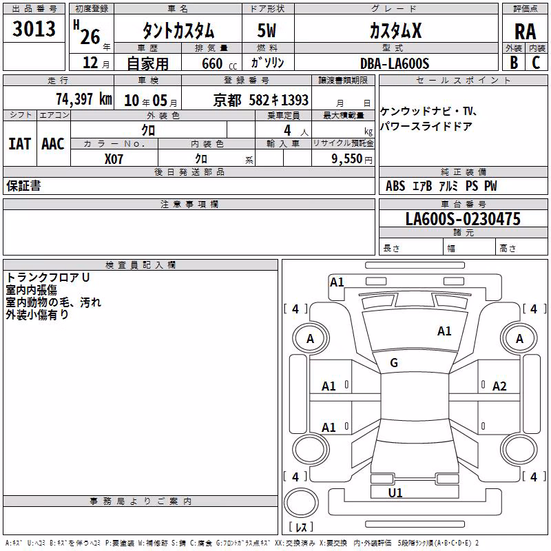 DAIHATSU TANTO