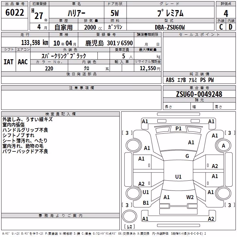 TOYOTA HARRIER