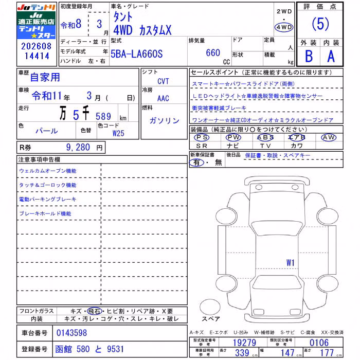 DAIHATSU TANTO