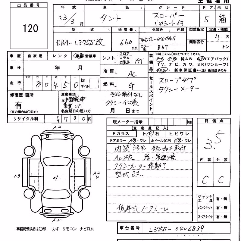 DAIHATSU TANTO