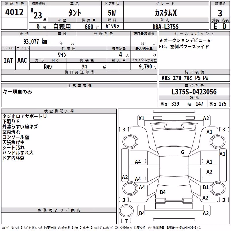 DAIHATSU TANTO