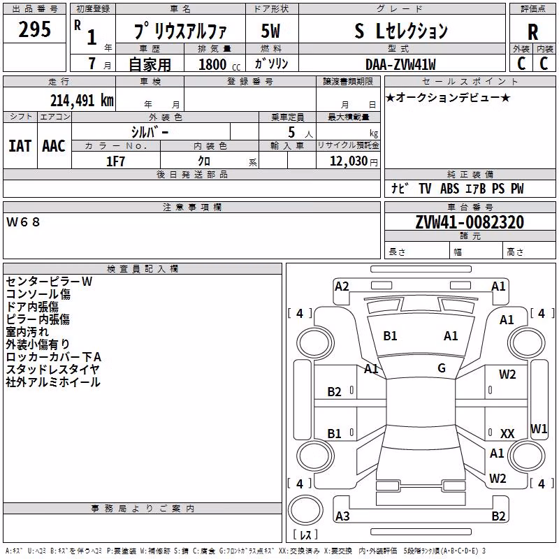 TOYOTA PRIUS ALPHA