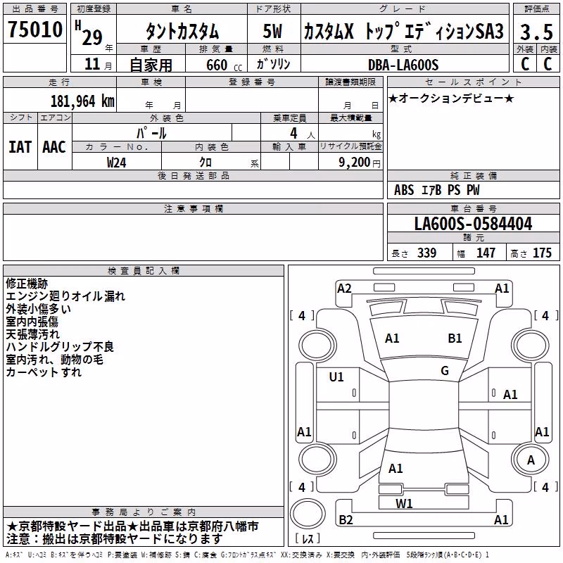 DAIHATSU TANTO
