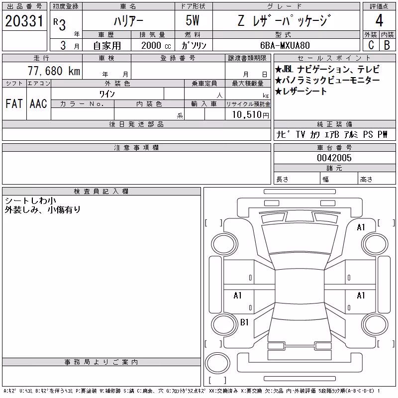 TOYOTA HARRIER
