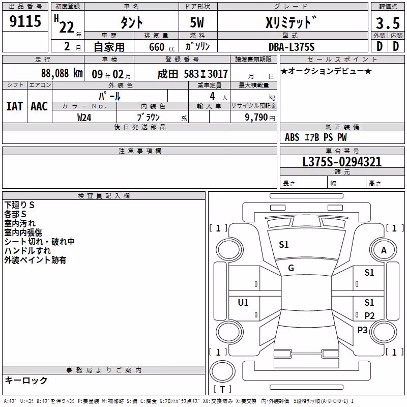 DAIHATSU TANTO