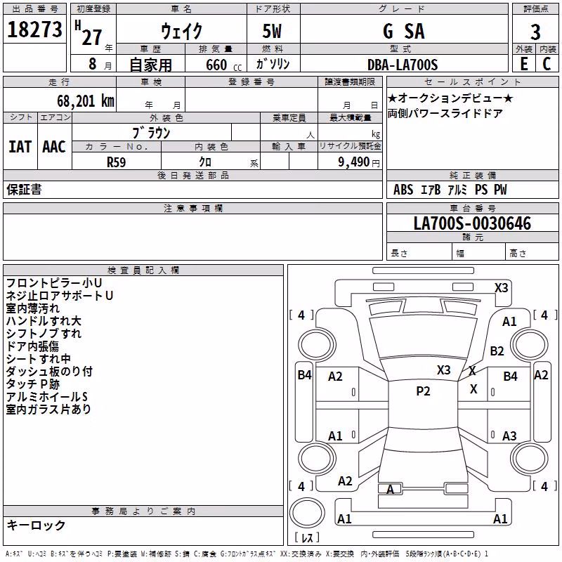 DAIHATSU WAKE