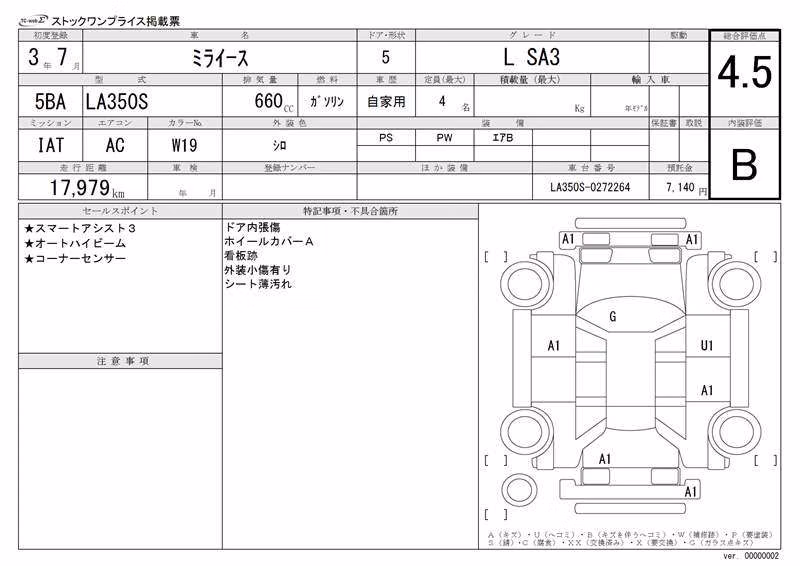 DAIHATSU MIRA E:S