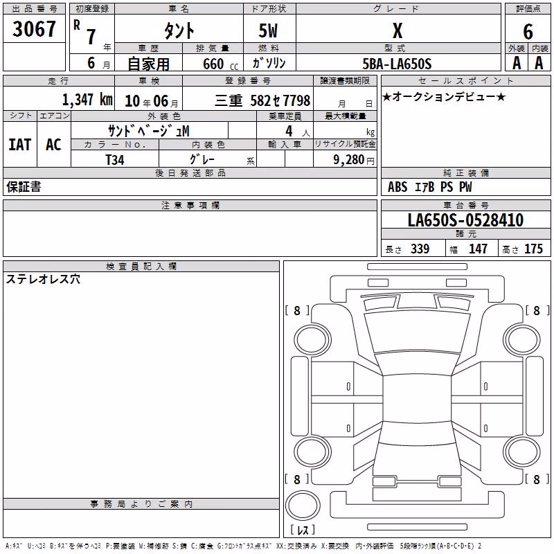 DAIHATSU TANTO