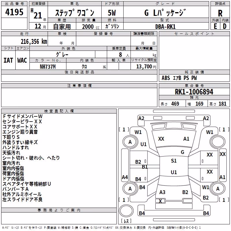 HONDA STEPWGN