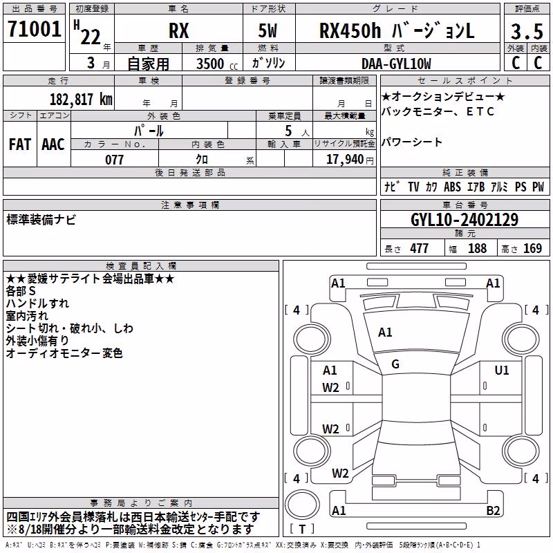 LEXUS RX450H