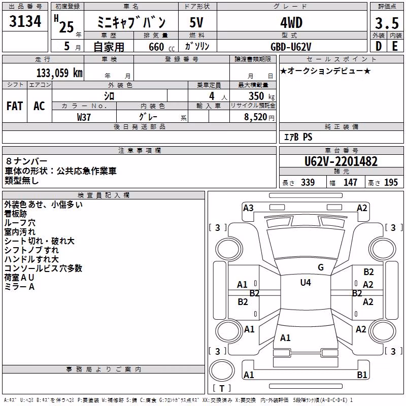 MITSUBISHI MINICAB