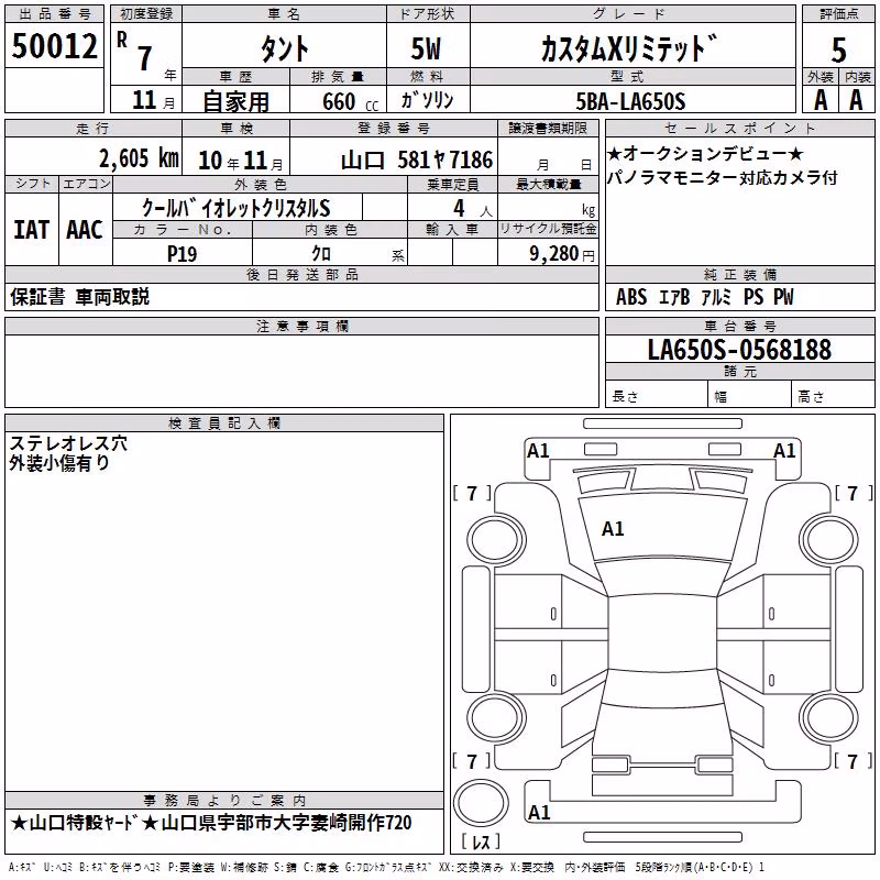 DAIHATSU TANTO