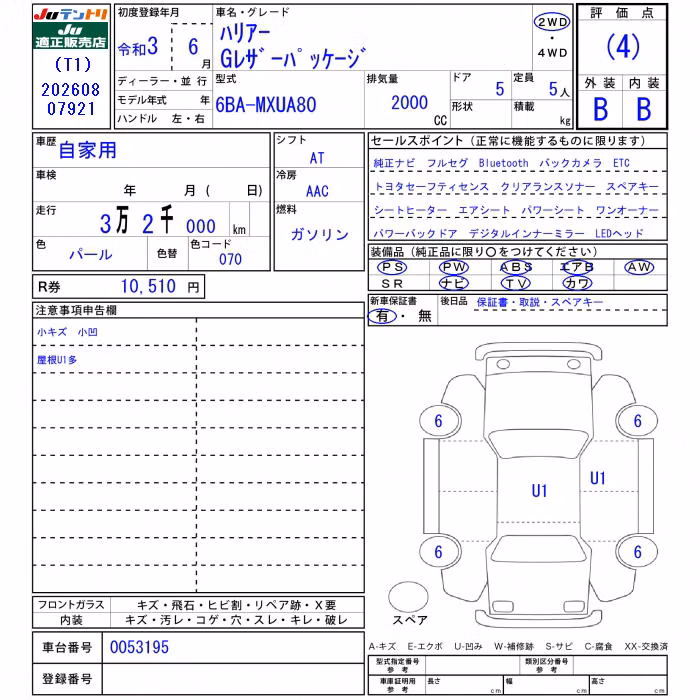 TOYOTA HARRIER