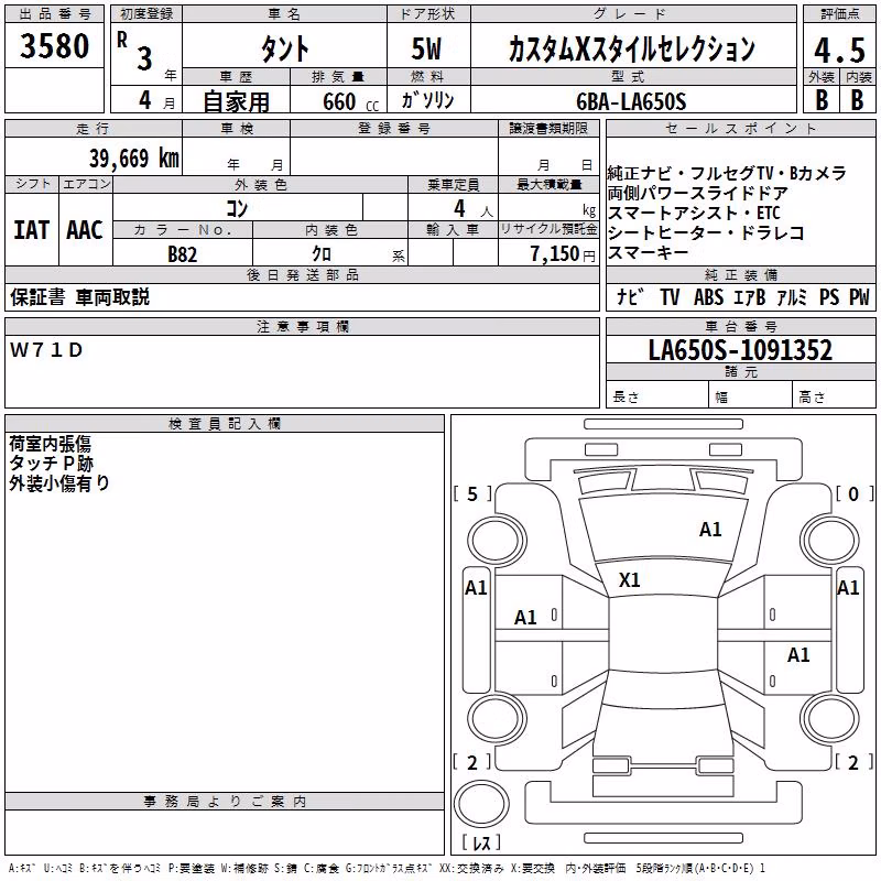 DAIHATSU TANTO