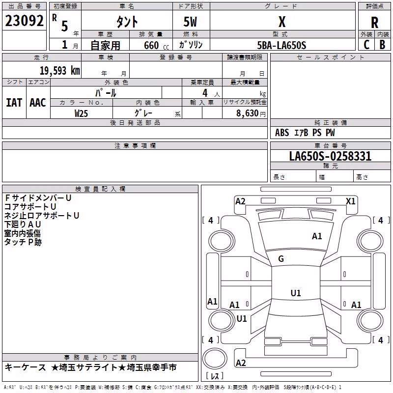 DAIHATSU TANTO