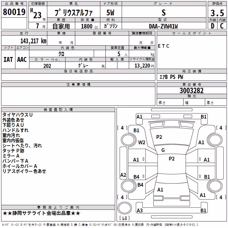 TOYOTA PRIUS ALPHA