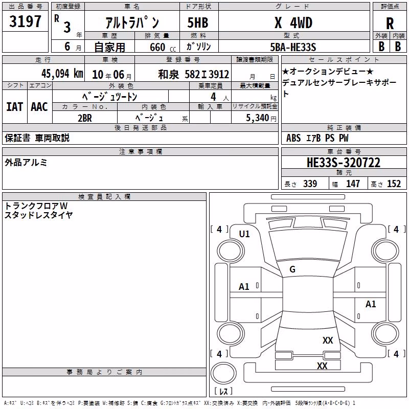 SUZUKI ALTO LAPIN