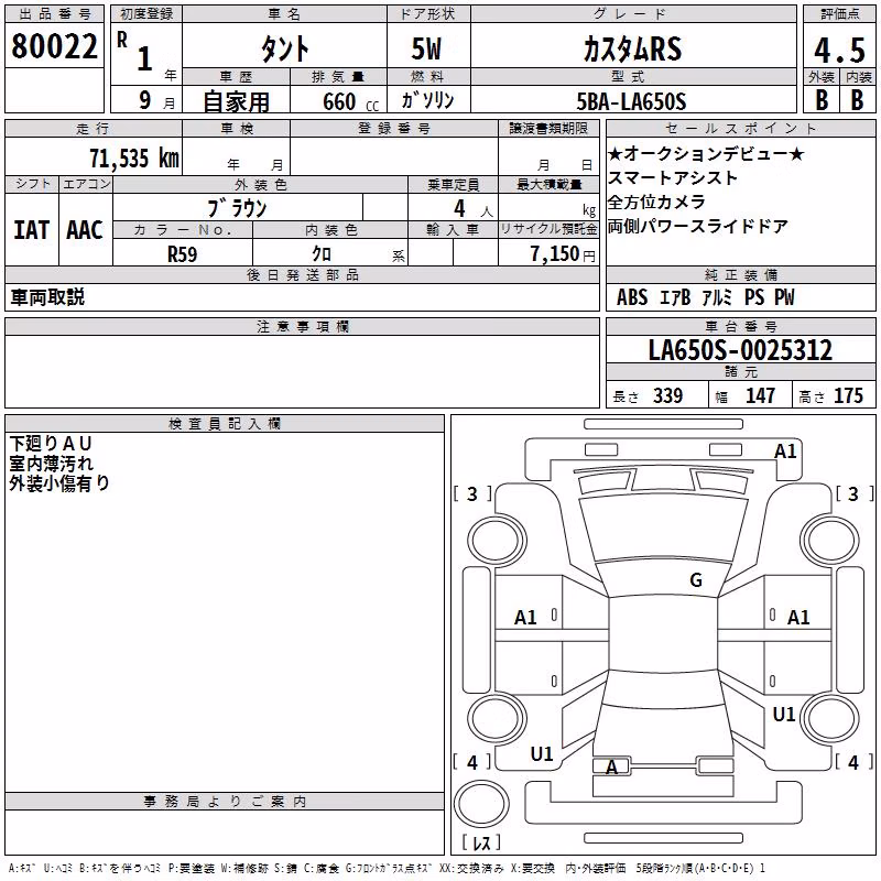 DAIHATSU TANTO