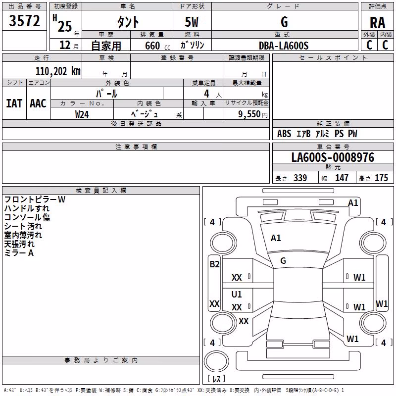 DAIHATSU TANTO
