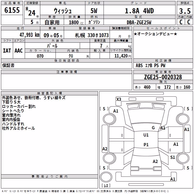 TOYOTA WISH
